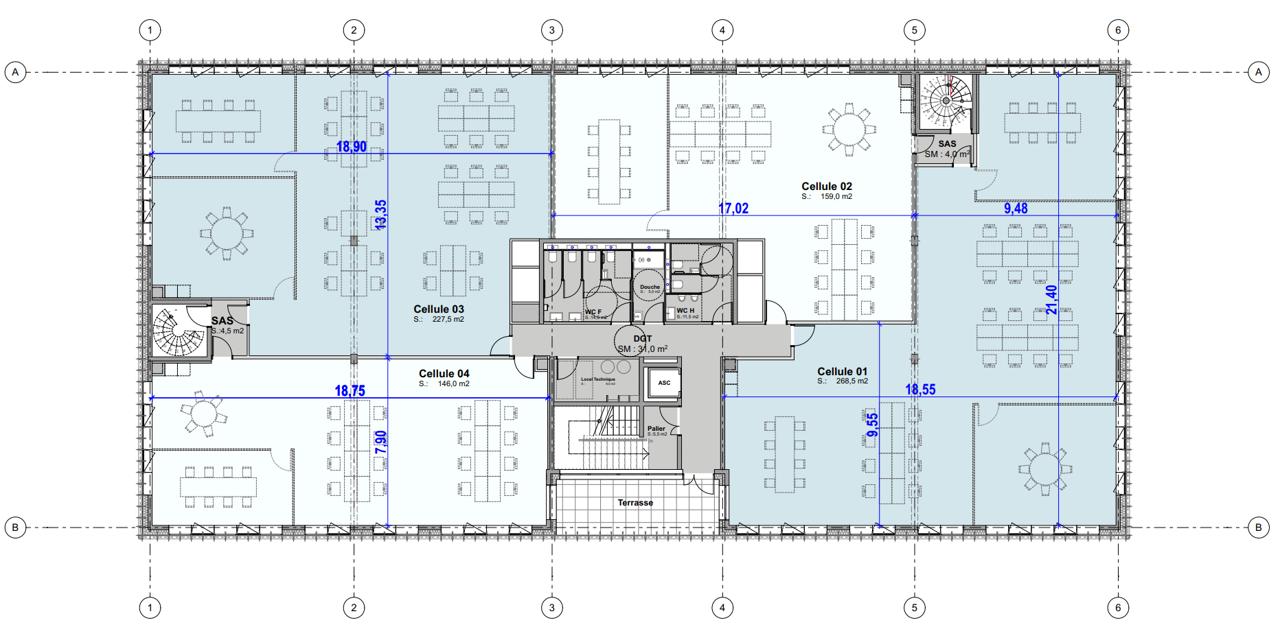 Bureau Tourcoing 2050m² Location bureau Tourcoing Nord OLBUR2114371 12